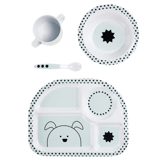 Lässig 4-tlg. Geschirr-Set - Little Chums Dog