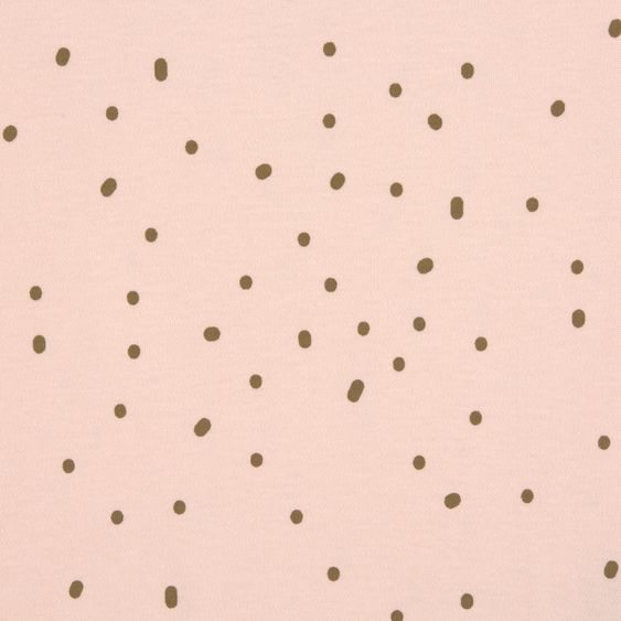 Lässig 6-tlg. Erstlings-Set aus Bio-Baumwolle - Wickelbody + Hose + Mütze + Socken - Dots Powder Pink - Gr. 50/56