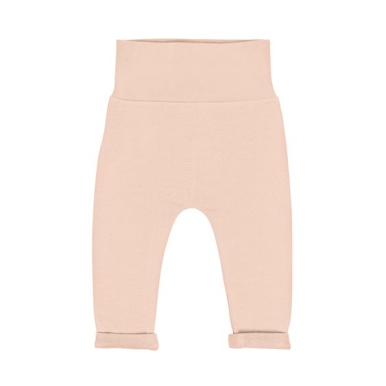 Lässig 6-tlg. Erstlings-Set aus Bio-Baumwolle - Wickelbody + Hose + Mütze + Socken - Dots Powder Pink - Gr. 50/56