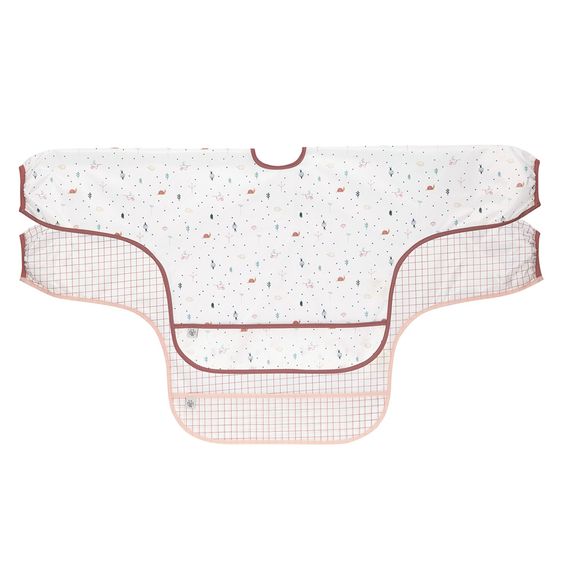 Lässig Ärmel-Lätzchen 2er Pack Long Sleeve Bib - Garden Explorer Girls