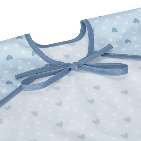 Lässig Ärmel-Lätzchen - Lela - Light Blue