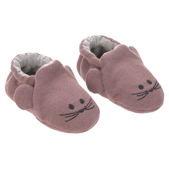 Lässig Baby shoe / knitted shoe - Little Chums Mouse