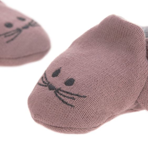 Lässig Baby shoe / knitted shoe - Little Chums Mouse