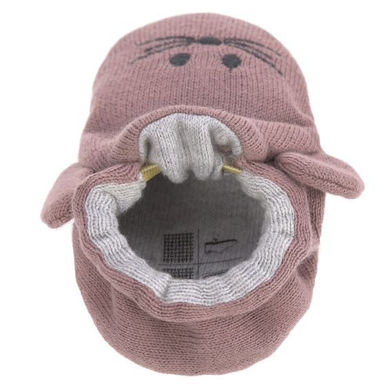 Lässig Baby shoe / knitted shoe - Little Chums Mouse