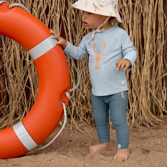 Lässig Bade-Leggings LSF Beach Leggings - Blue - Gr. 74/80