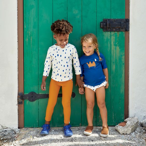 Lässig Bade-Leggings LSF Beach Leggings - Gold - Gr. 74/80