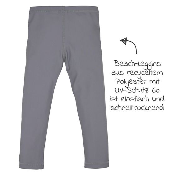 Lässig Bade-Leggings LSF Beach Leggings - Grey - Gr. 74/80