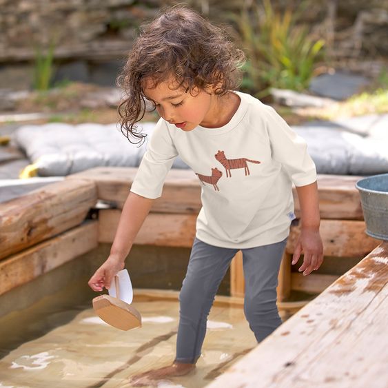 Lässig Leggings De Bain Leggings Plage LSF - Gris - Taille: 92