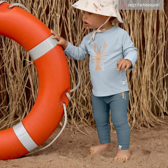 Lässig Bade-Leggings LSF Beach Leggings - Light Blue - Gr. 74/80