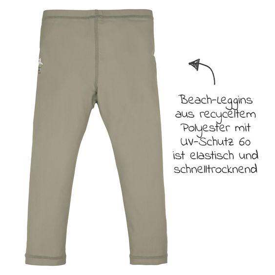 Lässig Bade-Leggings LSF Beach Leggings - Olive - Gr. 74/80
