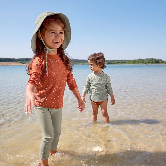 Lässig Bade-Leggings LSF Beach Leggings - Olive - Gr. 74/80