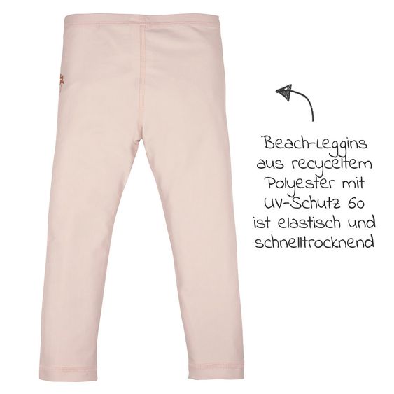 Lässig Bade-Leggings LSF Beach Leggings - Powder Pink - Gr. 74/80
