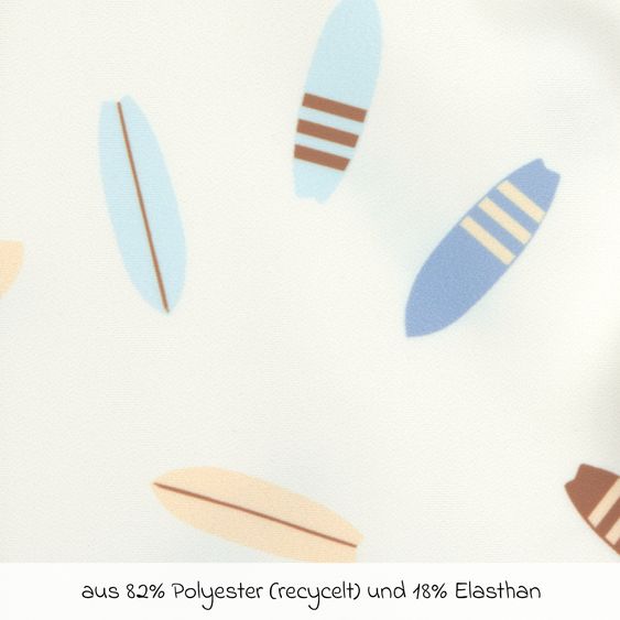 Lässig Bade-Leggings LSF Beach Leggings - Surfboards - Sea Salt - Gr. 86