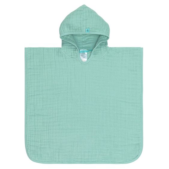 Lässig Bath poncho Muslin 87 x 60 cm - Mint