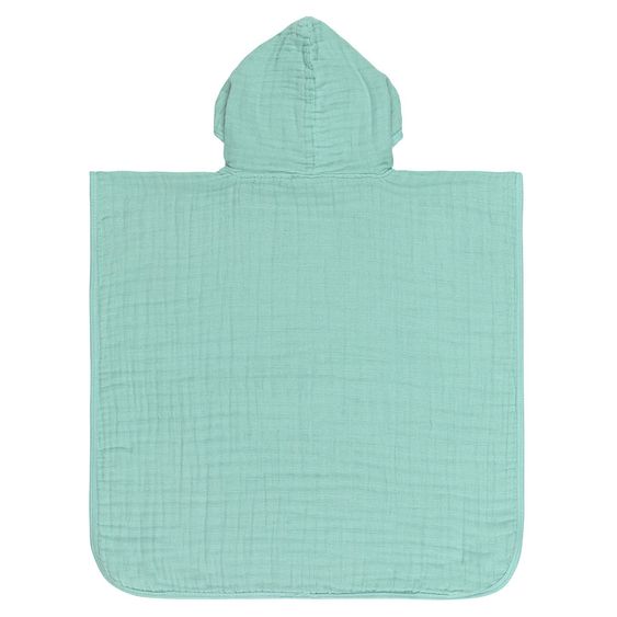Lässig Bath poncho Muslin 87 x 60 cm - Mint
