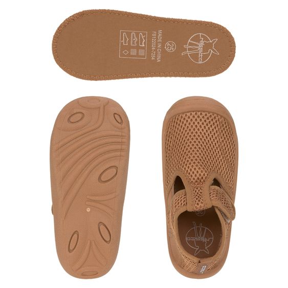 Lässig Bade-Schuh LSF Beach Sandals - Almond - Gr. 20