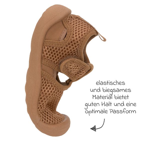 Lässig Bade-Schuh LSF Beach Sandals - Almond - Gr. 21