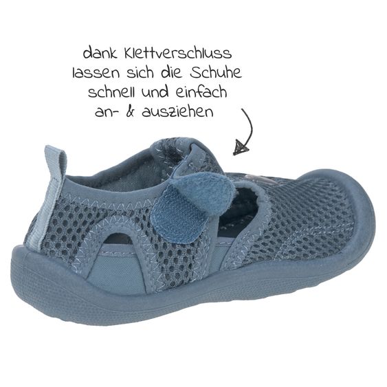 Lässig Bathing shoe LSF Beach Sandals - Blue - Size 19