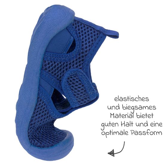 Lässig Bade-Schuh LSF Beach Sandals - Blue - Gr. 22