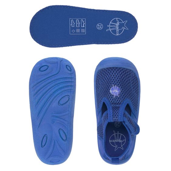 Lässig Bade-Schuh LSF Beach Sandals - Blue - Gr. 22