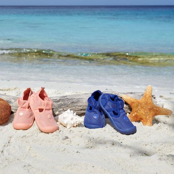Lässig Bade-Schuh LSF Beach Sandals - Blue - Gr. 22