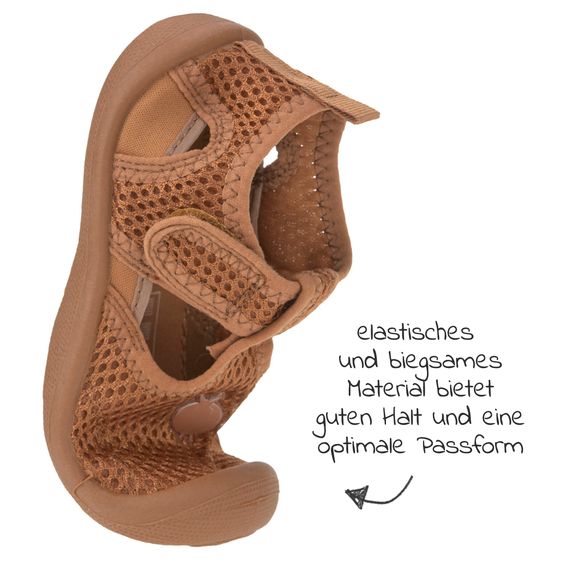 Lässig Bade-Schuh LSF Beach Sandals - Caramel - Gr. 19