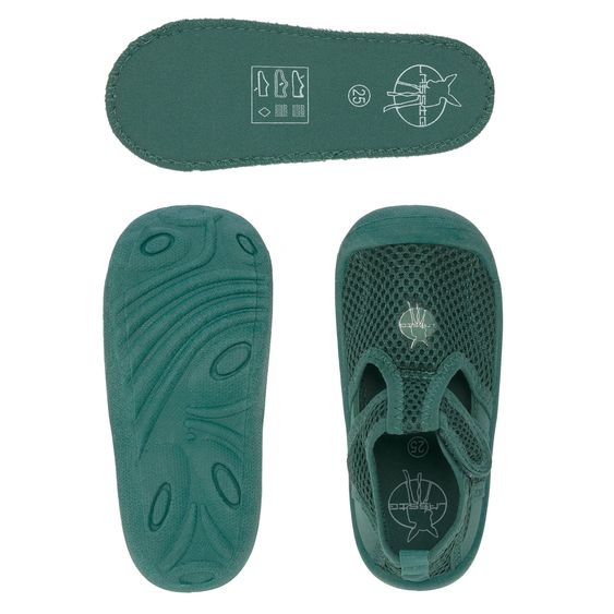 Lässig Bade-Schuh LSF Beach Sandals - Green - Gr. 19