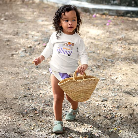 Lässig Bade-Schuh LSF Beach Sandals - Green - Gr. 25