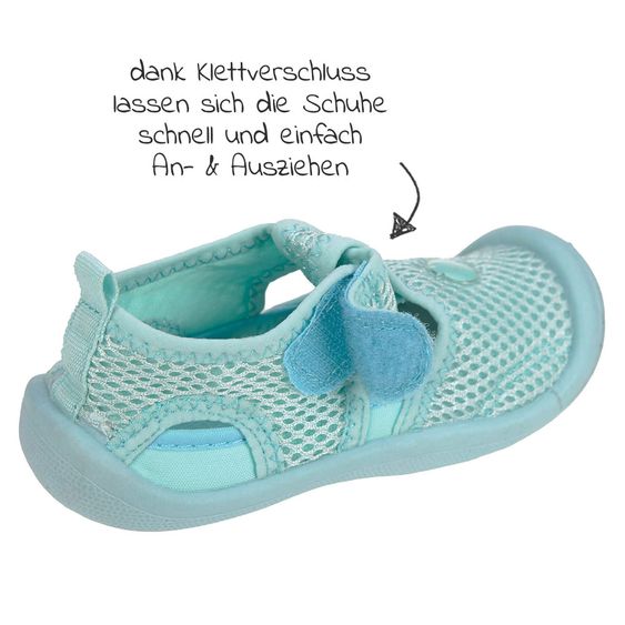 Lässig Bade-Schuh LSF Beach Sandals - Mint - Gr. 19