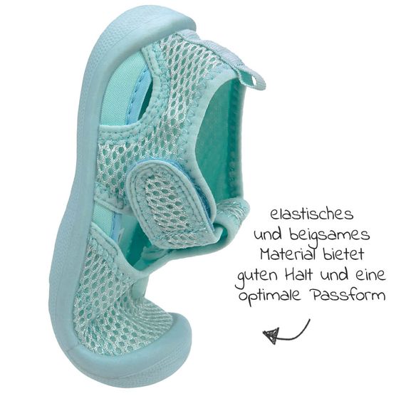 Lässig Bade-Schuh LSF Beach Sandals - Mint - Gr. 19