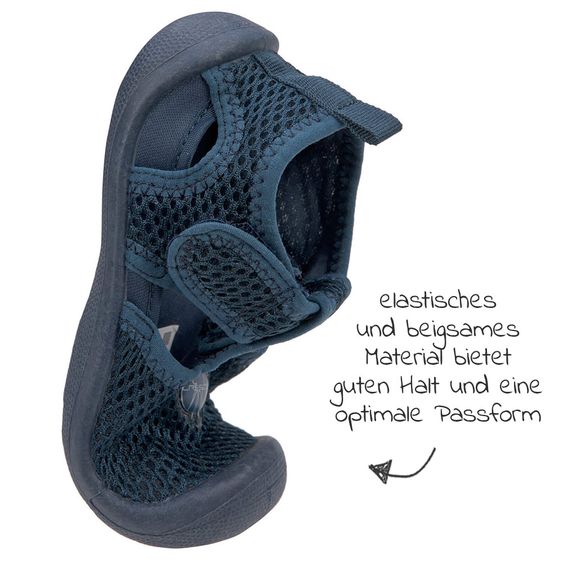 Lässig Bade-Schuh LSF Beach Sandals - Navy - Gr. 19