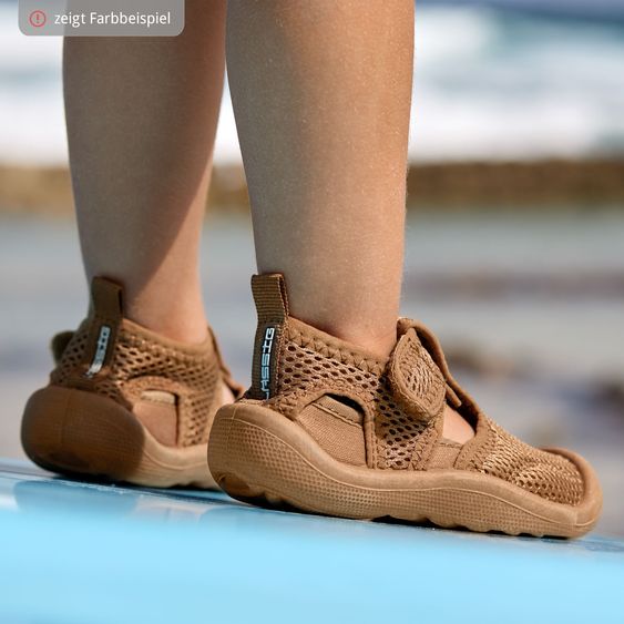 Lässig Bade-Schuh LSF Beach Sandals - Peach - Gr. 22
