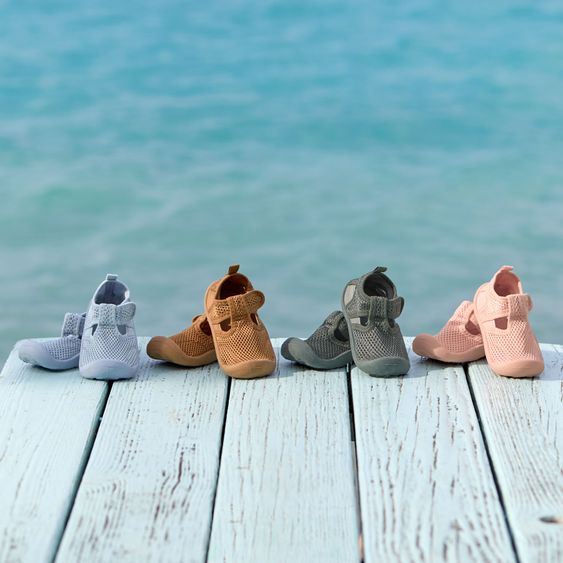 Lässig Bade-Schuh LSF Beach Sandals - Peach - Gr. 22