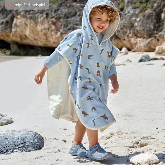 Lässig Bade-Schuh LSF Beach Sandals - Peach - Gr. 24