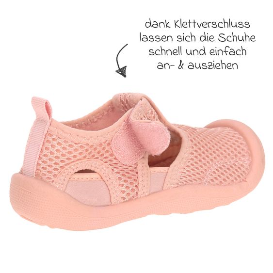 Lässig Bade-Schuh LSF Beach Sandals - Pink - Gr. 19