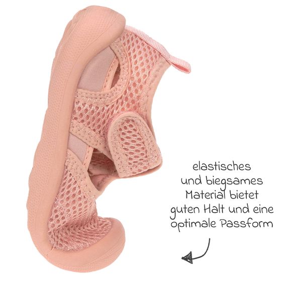 Lässig Bade-Schuh LSF Beach Sandals - Pink - Gr. 19