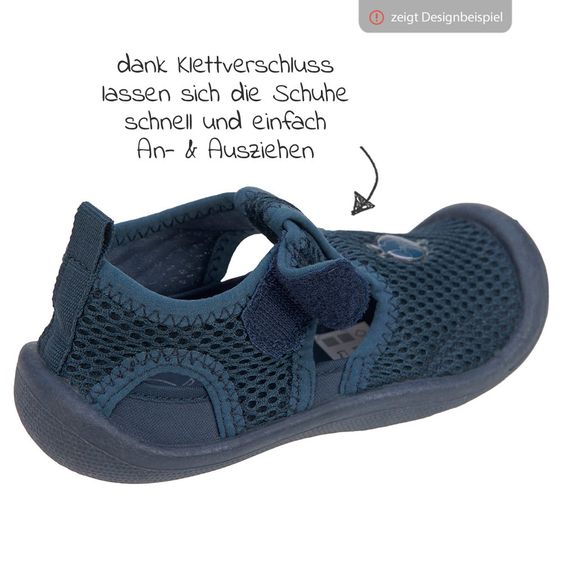 Lässig Bade-Schuh LSF Beach Sandals - Rosewood - Gr. 19