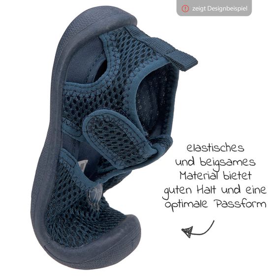 Lässig Bade-Schuh LSF Beach Sandals - Rosewood - Gr. 19