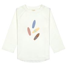 Maglietta da bagno LSF Long Sleeve Rashguard - 4 Boards - Sea Salt - Taglia 62/68