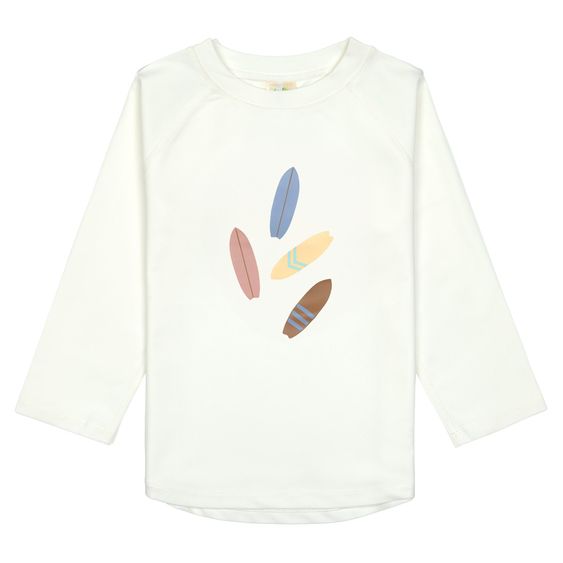 Lässig Bade-Shirt LSF Long Sleeve Rashguard - 4 Boards - Sea Salt - Gr. 92