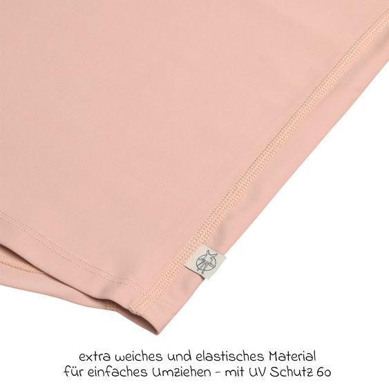Lässig Bade-Shirt LSF Long Sleeve Rashguard - Camel Pink - Gr. 74/80