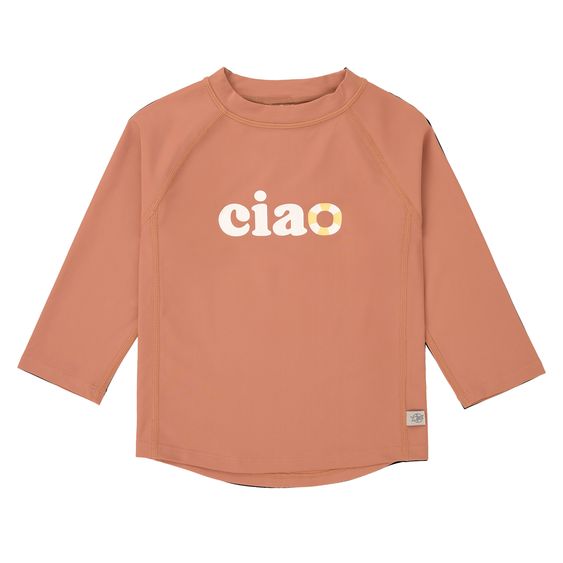 Lässig Bade-Shirt LSF Long Sleeve Rashguard - Ciao - Clay - Gr. 62/68