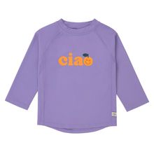 Swim Shirt LSF Long Sleeve Rashguard - Purple - Size: 86