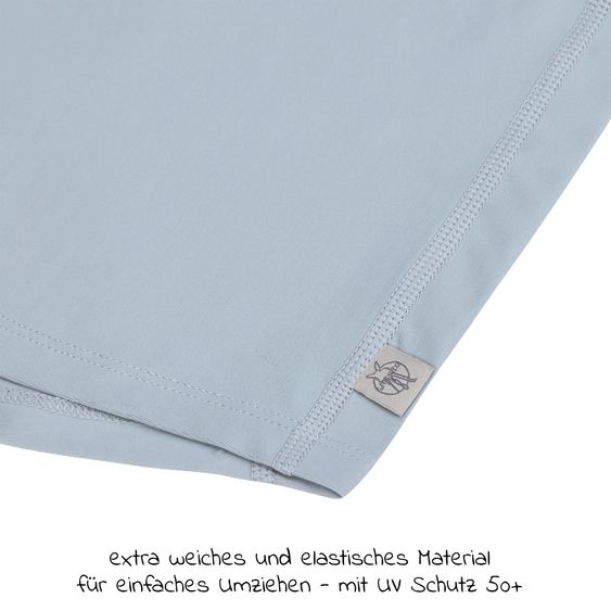 Lässig Bade-Shirt LSF Long Sleeve Rashguard - Crayfish - Light Blue - Gr. 62/68