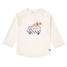 Bade-Shirt LSF Long Sleeve Rashguard - Ice Cream Truck - Sea Salt - Gr. 98