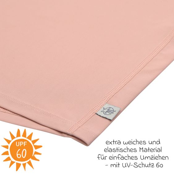Lässig Bade-Shirt LSF Long Sleeve Rashguard - Palms - Peach - Gr. 92