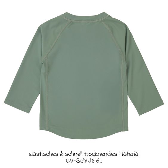 Lässig Bade-Shirt LSF Long Sleeve Rashguard - Scooter / Dog - Green - Gr. 62/68