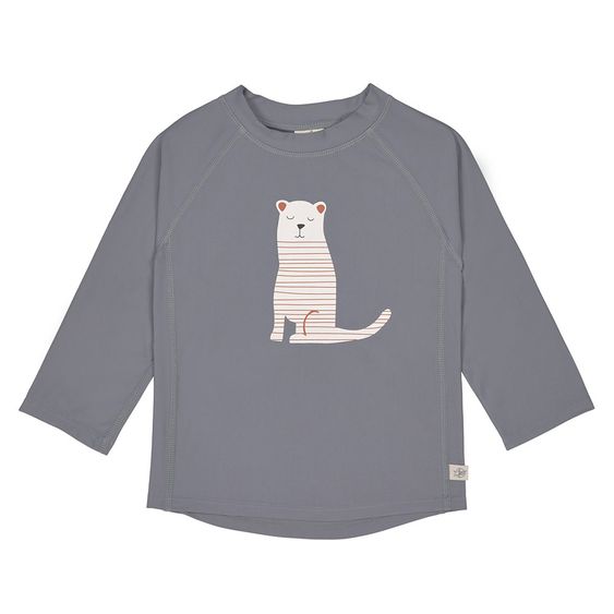Lässig Bade-Shirt LSF Long Sleeve Rashguard - Tiger Grey - Gr. 62/68