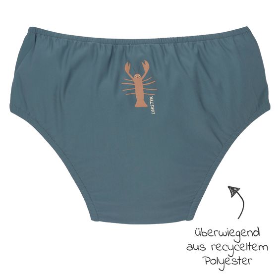 Lässig Bade-Windelhose LSF Snap Swim Diaper - Blue - Gr. 62/68