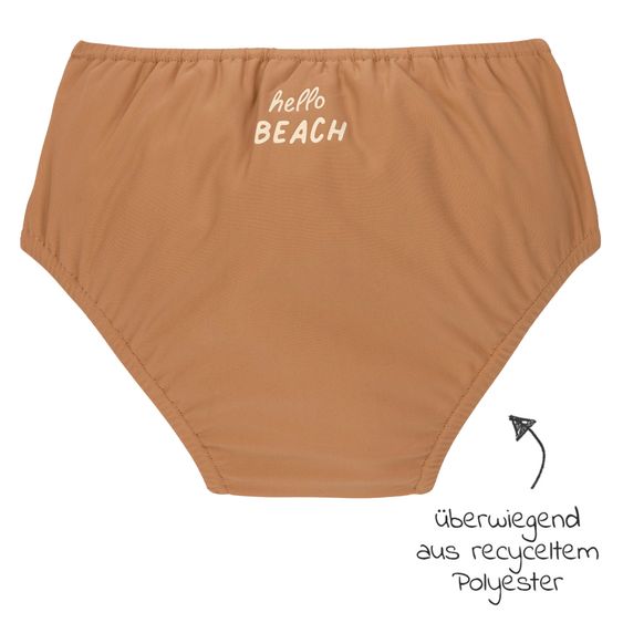 Lässig Pantaloni da bagno SPF Snap Swim Diaper - Caramello - Taglia 62/68